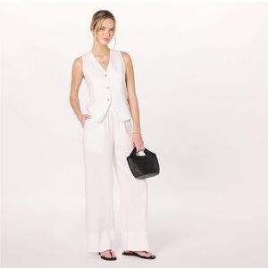 NWT Bonni Pull on Linen Pants